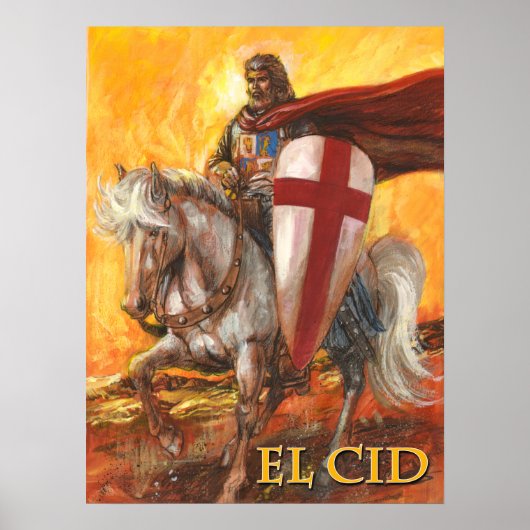 Poster El Cid V2-ontwerp (Voorkant)