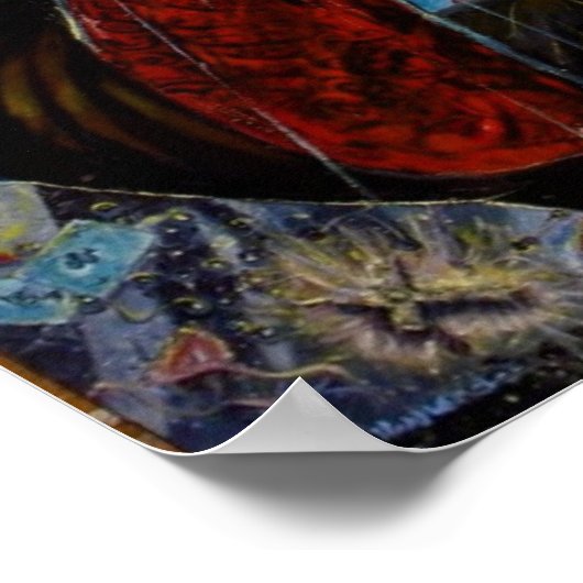 Poster-El Diablito'c'07 van Adan Hernandez Poster (Hoek)