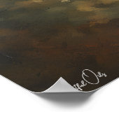 Poster | eland | Schilderstijl (Hoek)