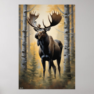 Poster   eland   Schilderstijl