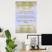 Poster Elder Wisdom (Thuiskantoor)