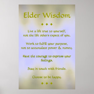 Poster Elder Wisdom