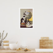 Poster - Elektrische olie (Keuken)