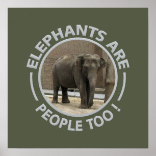 POSTER ELEPHANTS