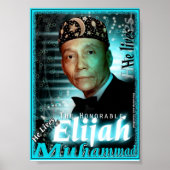 Poster: Elijah Muhammad Lives Poster (Voorkant)