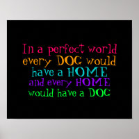 poster elk huis moet een hond hebben