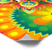 Poster - Elke dag is Groovy Seventies jaren 1970 R (Hoek)