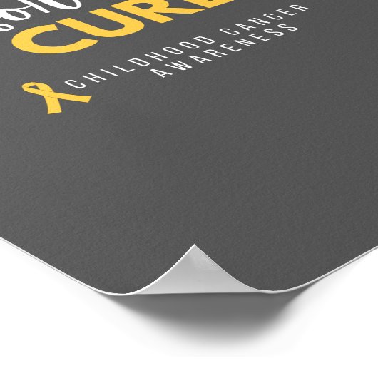 poster en afdrukken voor het genezen van kinderkan (Hoek)