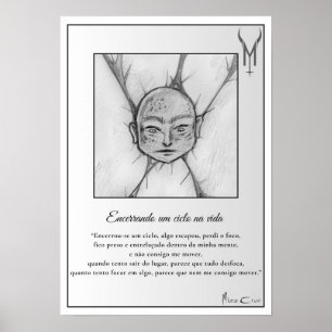 poster "Encerrando um ciclo na vida"