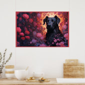Poster Enchanted Canines (Keuken)
