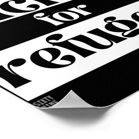 poster "END RACISM 2" (Hoek)