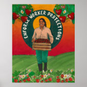 poster "Enforce Worker Protections" door emitxin (Voorkant)