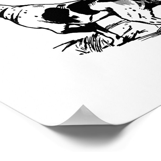 Poster Engelse aanwijzer (Hoek)