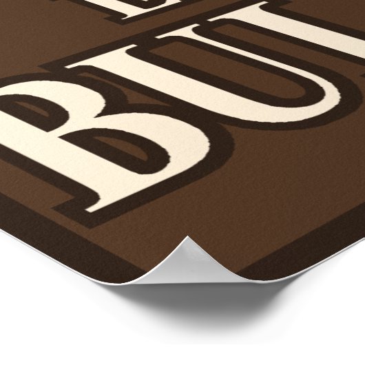 Poster Engelse Bulldog (Hoek)