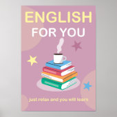 Poster English for You  (Voorkant)