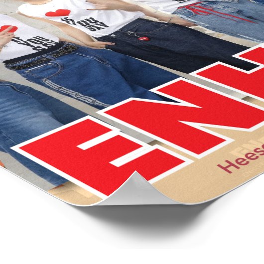 Poster Enhypen (Hoek)