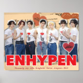 Poster Enhypen (Voorkant)