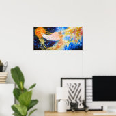 Poster Envolée Flamboyante (Thuiskantoor)