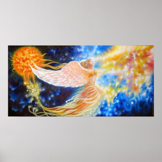 Poster Envolée Flamboyante (Voorkant)