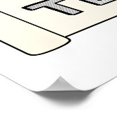 Poster "Er is geen "I" in TEAM" (Hoek)