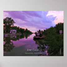 Poster - Erie Canal te Sunset