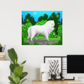 Poster Eskimo Dog (Thuiskantoor)