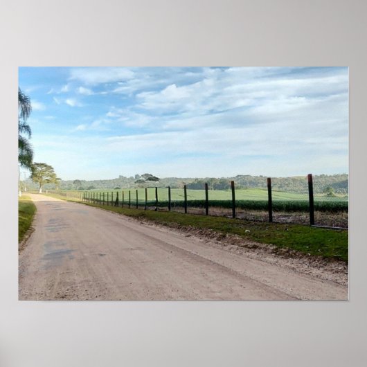 Poster Estrada Rural (Voorkant)