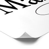 Poster eten, Drinken en trouwen (Hoek)