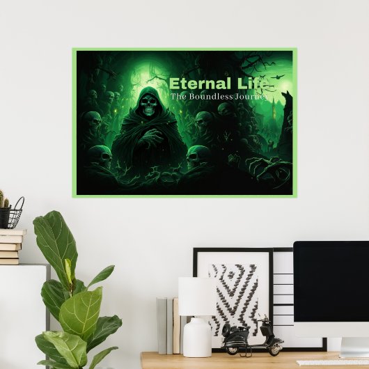 Poster Eternal Life (Thuiskantoor)