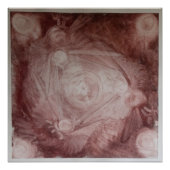 Poster Ets Peace symbole (Voorkant)