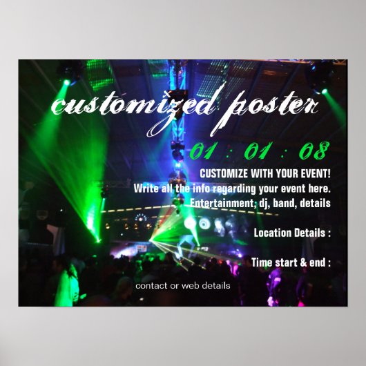 POSTER EVENT Party #2 (Voorkant)