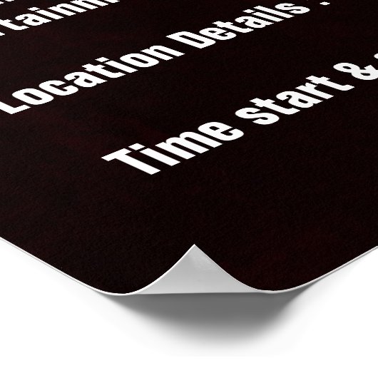 POSTER EVENT Party #3 (Hoek)