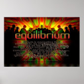 Poster evenwichtswoorden (Voorkant)