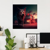 Poster Evil (Thuiskantoor)