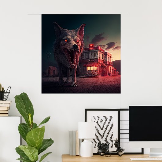 Poster Evil (Thuiskantoor)