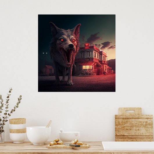 Poster Evil (Keuken)