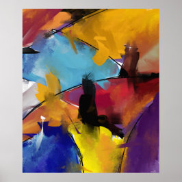 Poster Extra Grand Model Abstract 1412