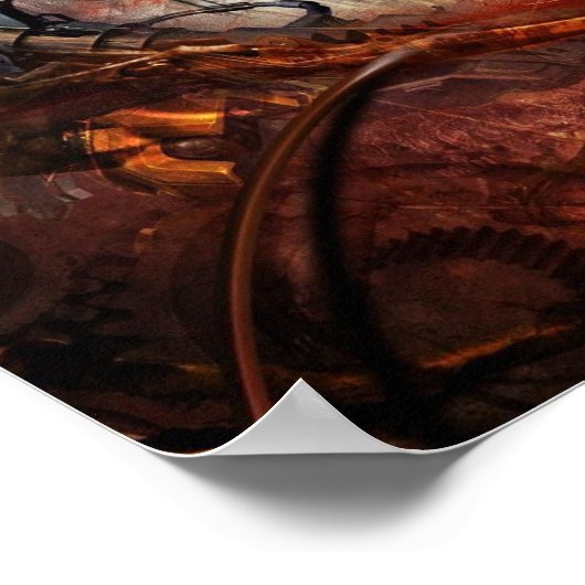 Poster EYE TECH STEAMPUNK (Hoek)