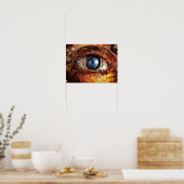 Poster EYE TECH STEAMPUNK (Keuken)