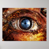 Poster EYE TECH STEAMPUNK (Voorkant)