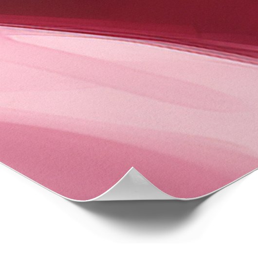 Poster Fabulous Mode Model Pink Bow (Hoek)