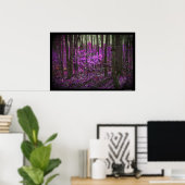 Poster Faded Lavender Dreams (Thuiskantoor)