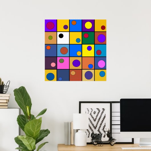 Poster Fantasie (Thuiskantoor)