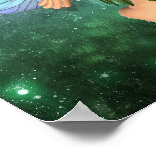 Poster Fantasy Art Little Fairy Girl (Hoek)