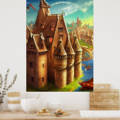 Poster Fantasy Digital Art #03 (Keuken)