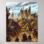 Poster Fantasy Digital Art #06 (Voorkant)