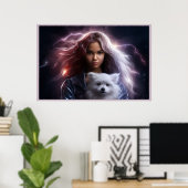 Poster Fascinating Mystery (Thuiskantoor)