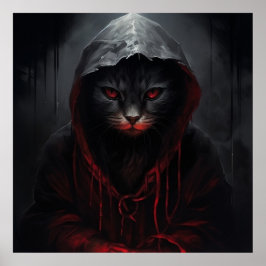 Poster Fearful Feline