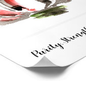 Poster featuring a stylized lotus blossom (Hoek)