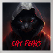 Poster Feliene terreur (Voorkant)